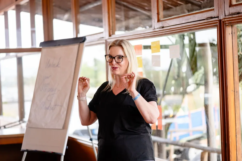 Session am Flipchart